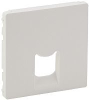 Лицевая панель Legrand Valena Life для 1-м. розетки RJ11/RJ45 белый картинка